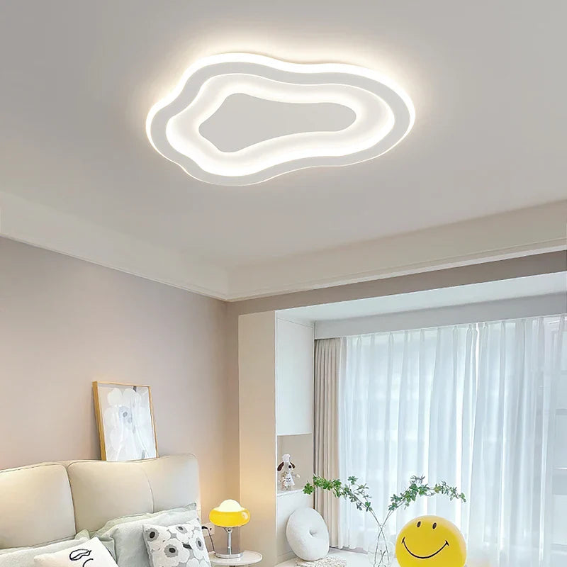Afralia™ Cloud Chandelier Nordic Modern Living Room Ceiling Lamp