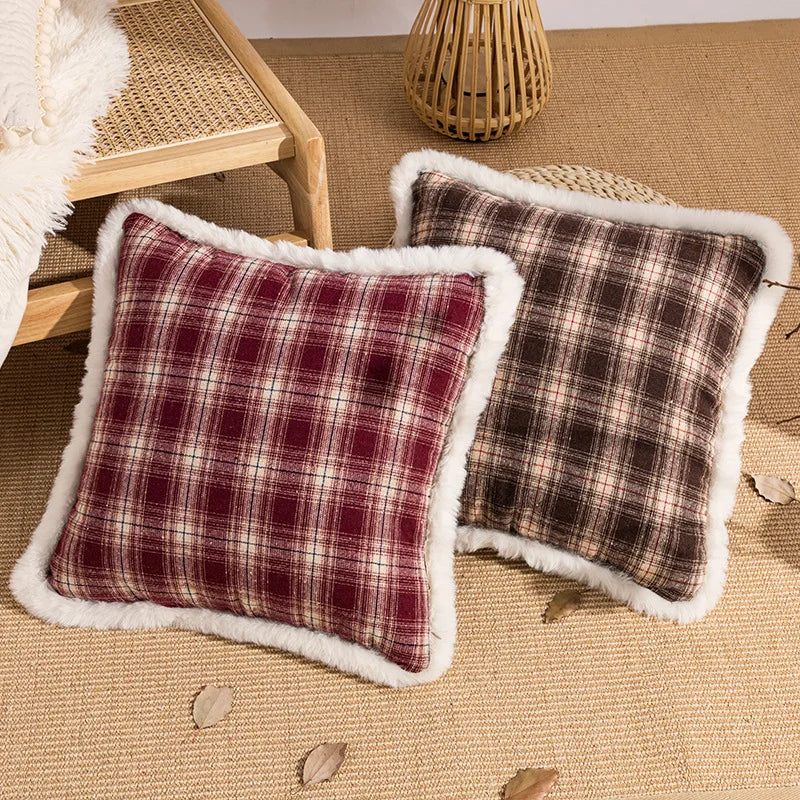 Nordic Style Christmas Sofa Cushion Cover Pillowcase by Afralia™ - 50x50cm