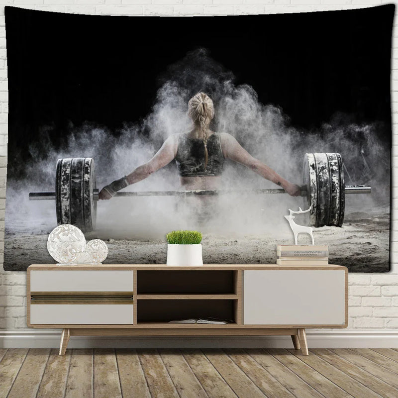 Afralia™ Muscle Men & Women Tapestry Wall Hanging: Psychedelic Witchcraft Art Decor