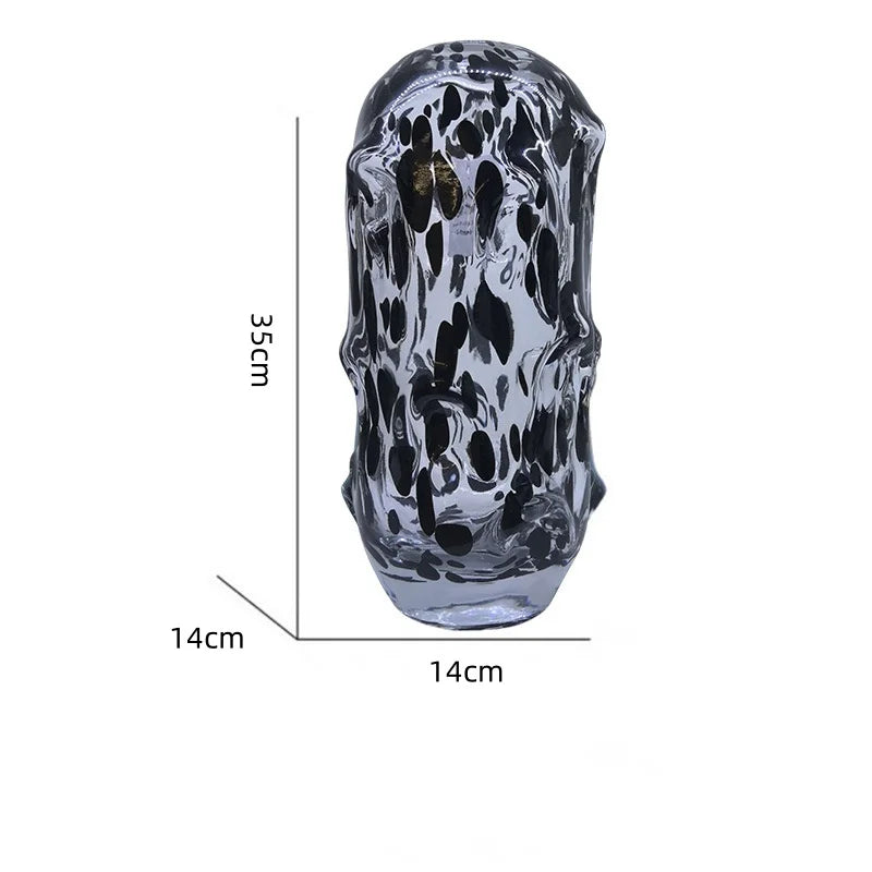 Afralia™ Wave Point Glass Vase Flowerpot Terrarium Decoration