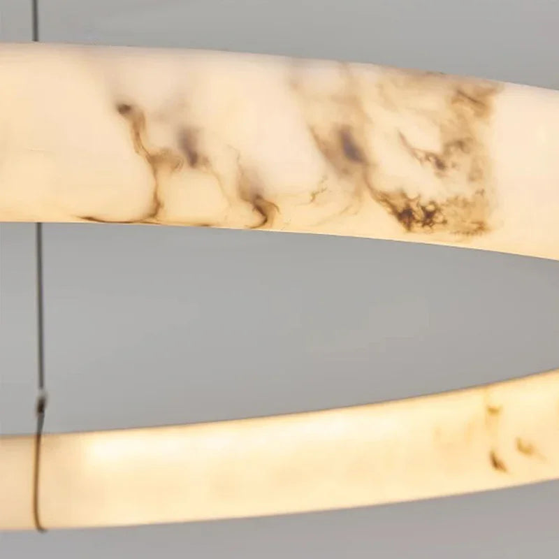 Afralia™ Marble Chandelier Pendant Light for Kitchen Dining Living BedroomLuxury Lighting
