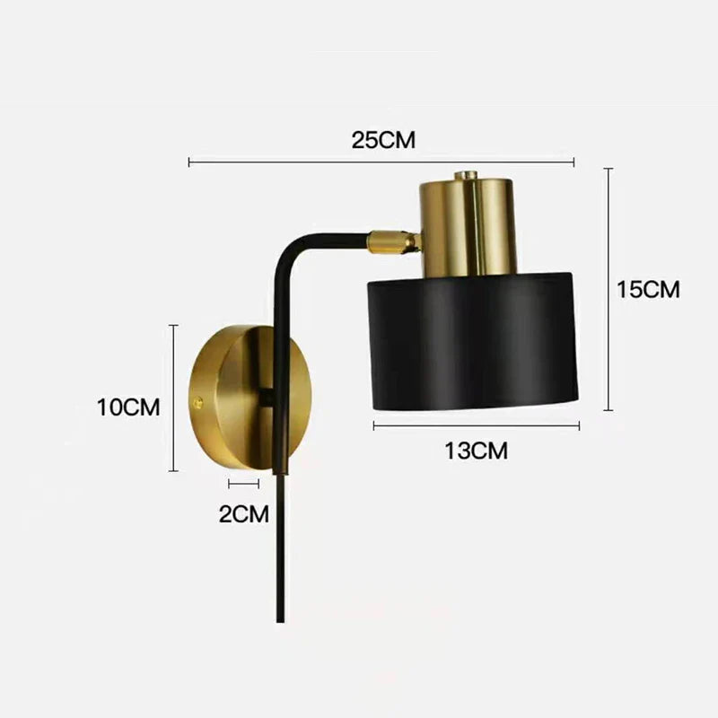 Afralia™ Nordic Luxury LED Wall Lamp, Bedroom Bedside Lights for Home Decoracion