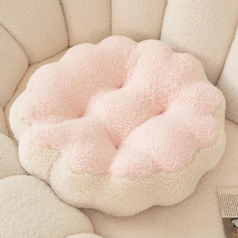 Afralia™ Soft Macaron Color Cushion Pillow for Sofa Bed, Office Chair, Thick Floor Mat