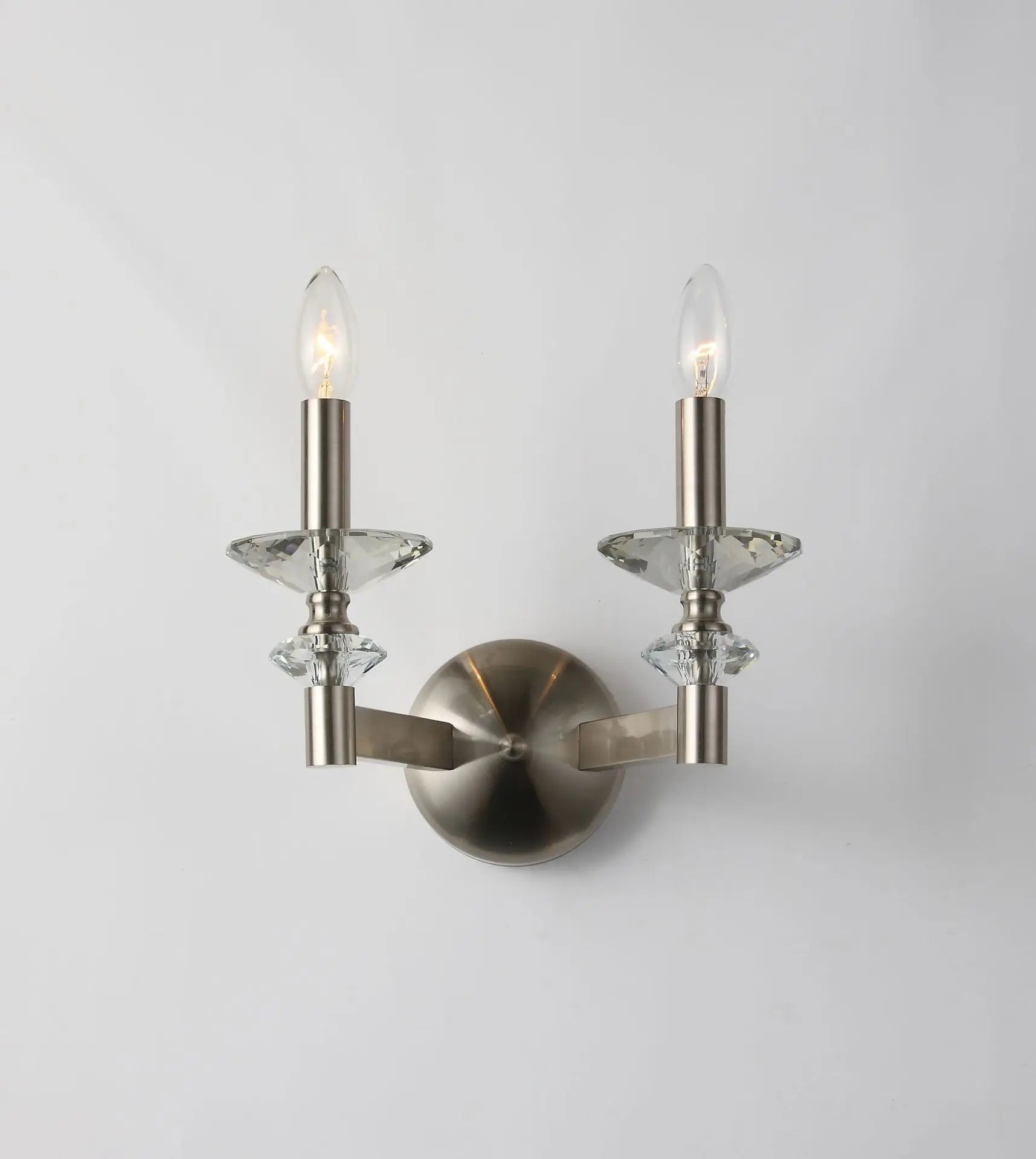 Afralia™ Glass Candle Crystal Chandelier: Elegant European Retro Style for Living Room and Dining Room