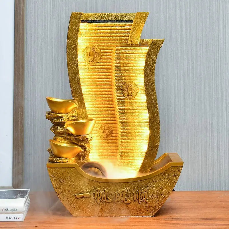 Afralia™ Circulating Water Fountain: Office & Living Room Wealth Attracting Decoration