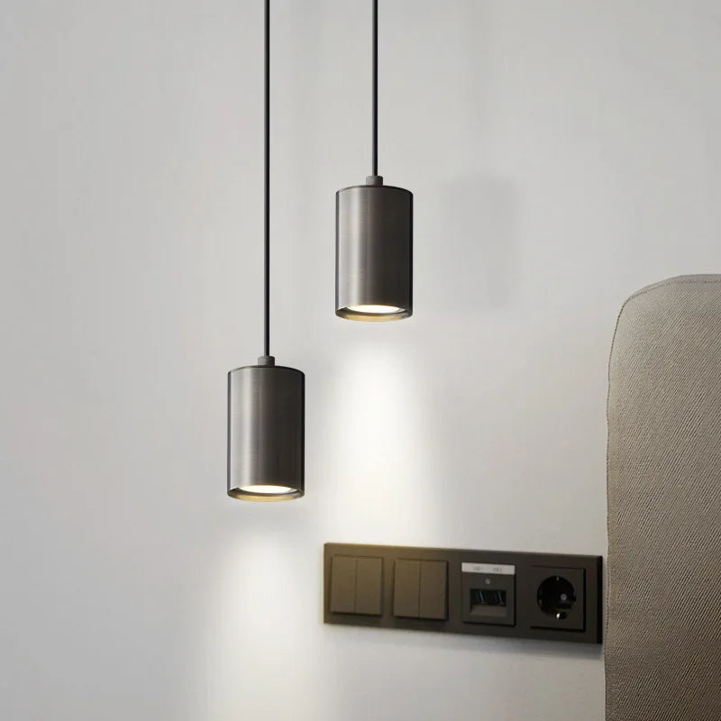 Afralia™ Modern LED Pendant Light for Bedroom and Living Room Decor