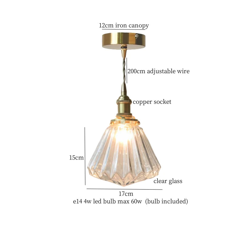 Afralia™ Bubble Glass LED Hanging Light Minimalism Pendant Lamps