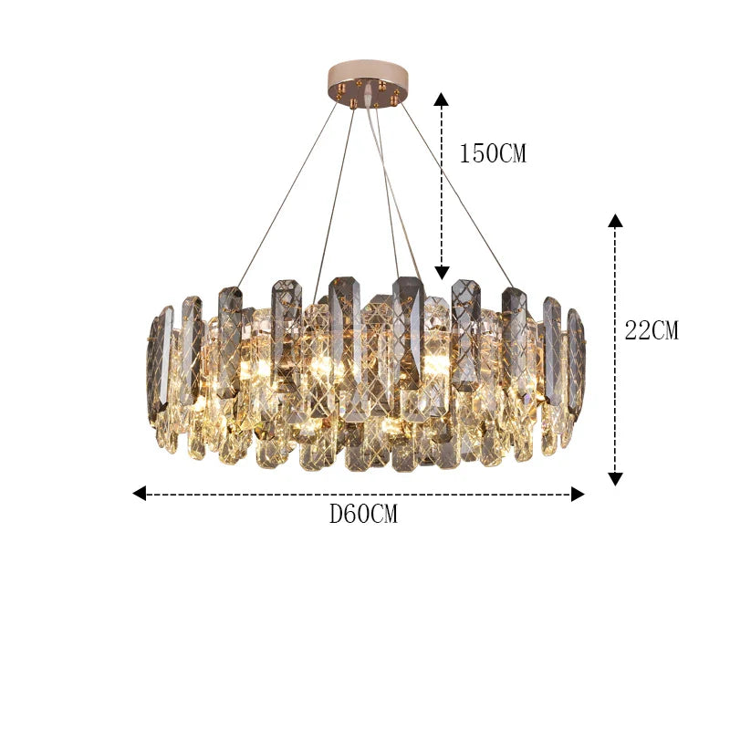 Afralia™ Nordic Pendant Light Chandelier for Living Room & Dining Room