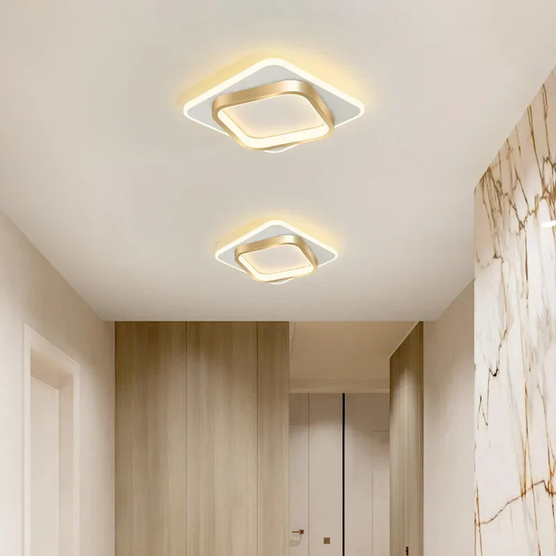 Afralia™ Modern LED Aisle Ceiling Light Chandelier - Stylish Illumination for Every Space