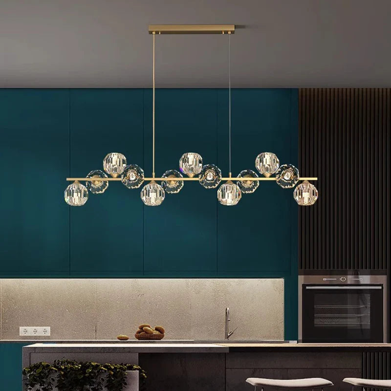 Afralia™ Modern LED Pendant Light Chandeliers for Living Room and Dining Room