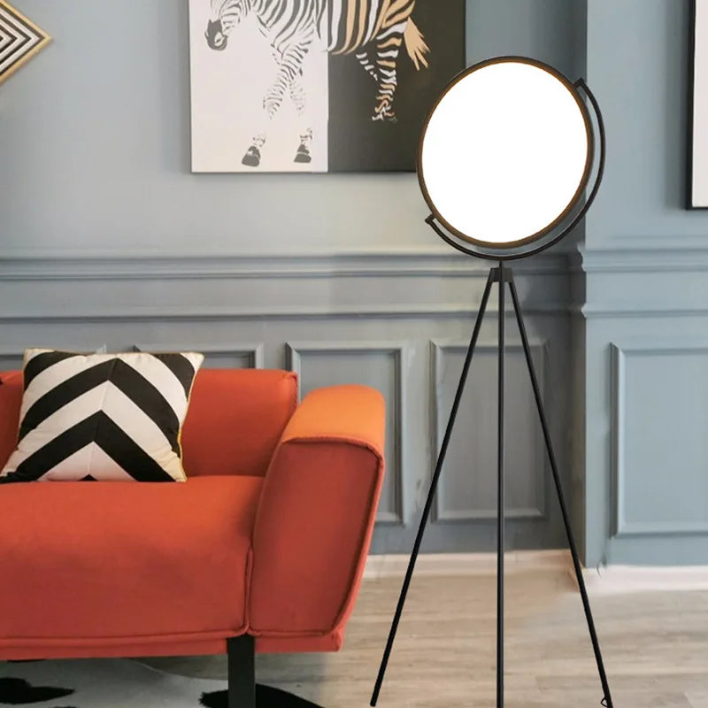 Afralia™ LED Floor Lights: Modern Creative Lighting for Bedroom, Living Room, Dining Room