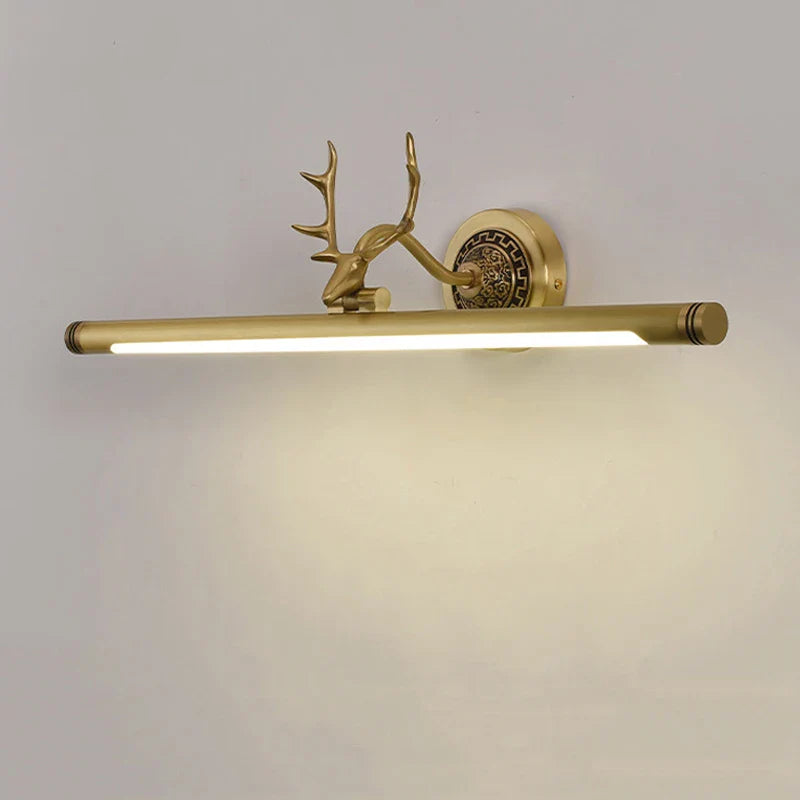 Afralia™ Antler 8W LED 46CM Mirror Light Sconce for Bedroom and Bathroom