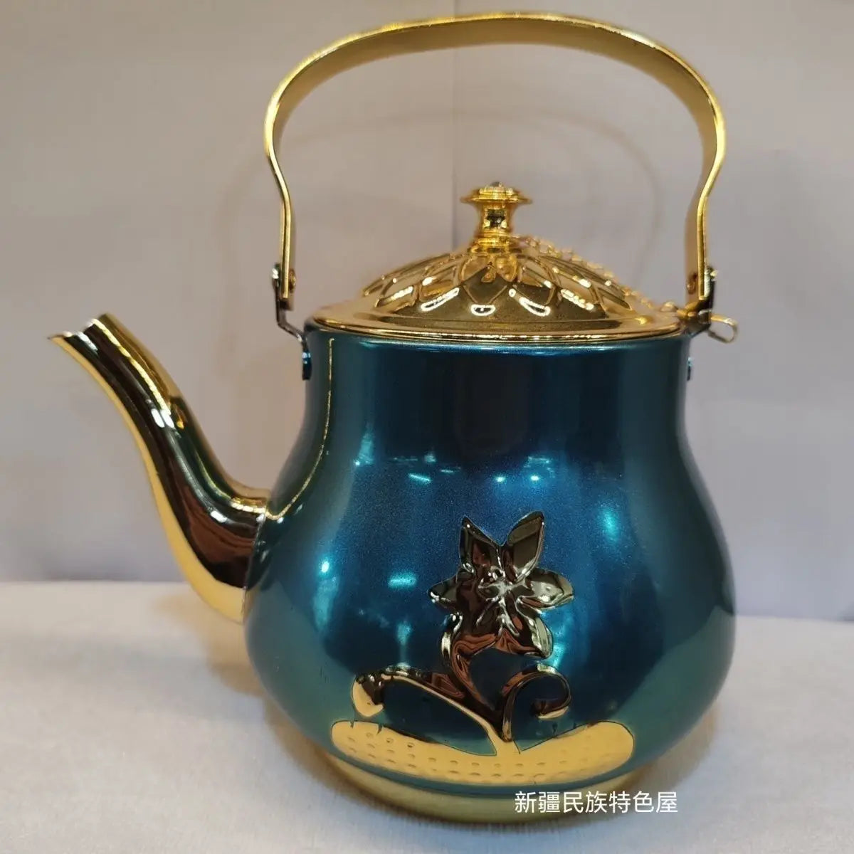 Afralia™ Stainless Steel Chinese Teapot with Built-in Strainer: Ideal for Luxury Dining & Brewing