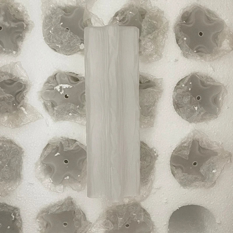 Afralia™ Frosted White Glass LED Chandelier for Ceiling Decor