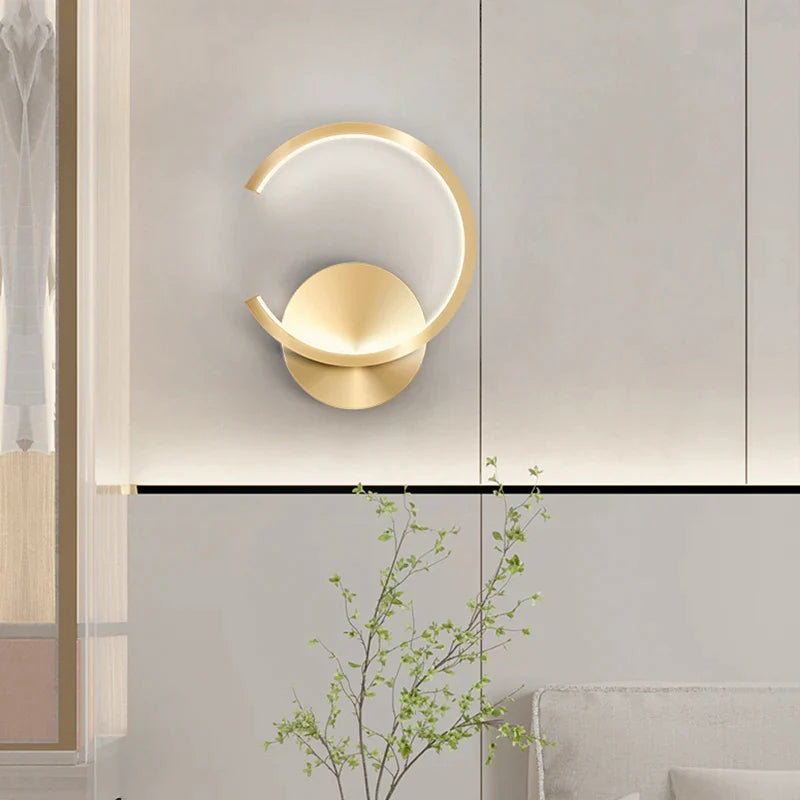 Nordic Simplicity LED Wall Lamp by Afralia™: Modern Wall Lighting for Home Decor