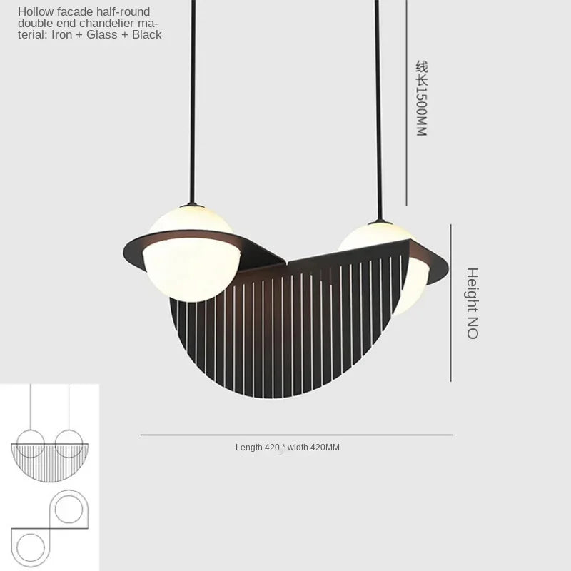 Afralia™ Nordic Minimalist Chandelier for Modern Spaces
