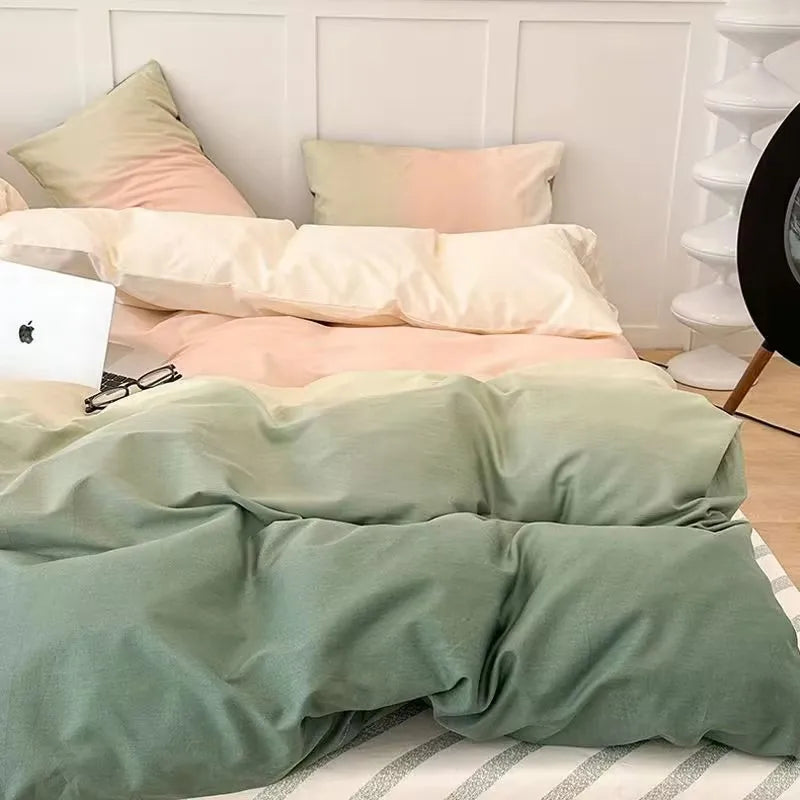 Afralia™ Tie Dye Print Quilt Cover: Super Soft Summer Comforter for Naked Sleeping