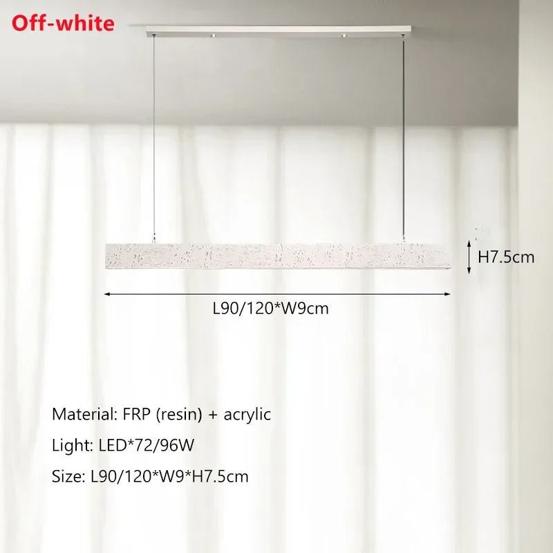 Afralia™ LED Strip Chandelier Pendant Lights for Dining Room and Bar