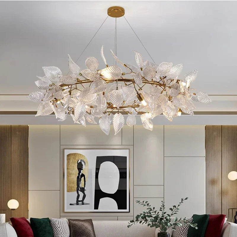 Afralia™ Modern Ceiling Chandelier for Dining Room Pendant Light Fixture