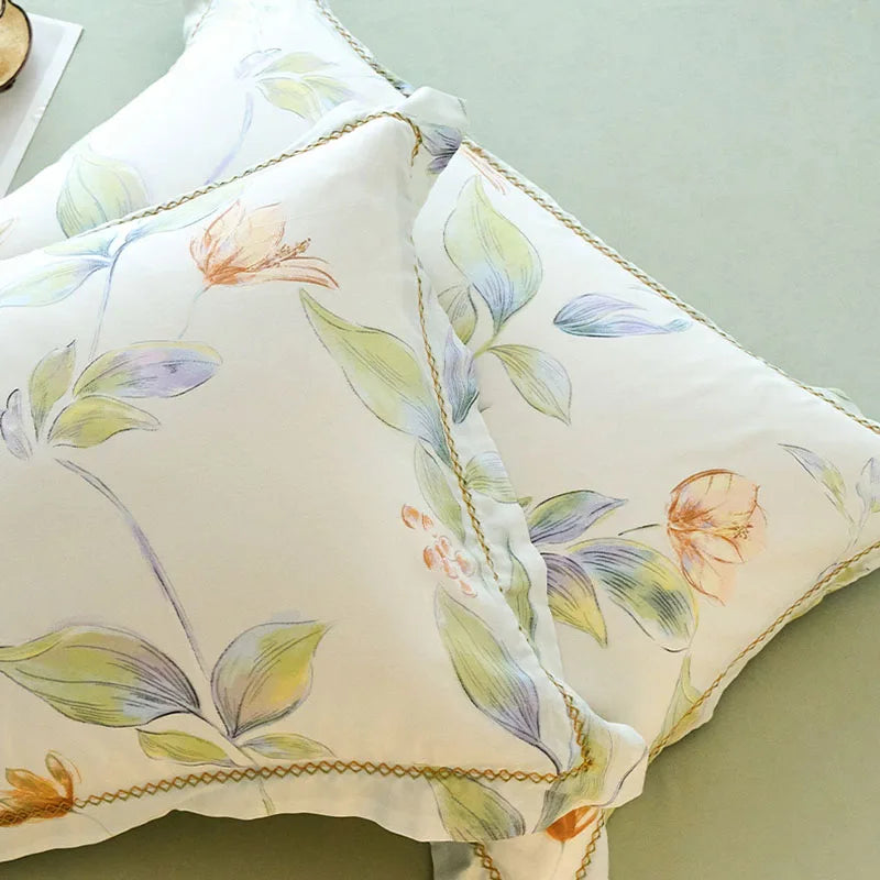 Afralia™ Luxury Silk Printed Pillowcase in High-Quality Lyocell Fiber