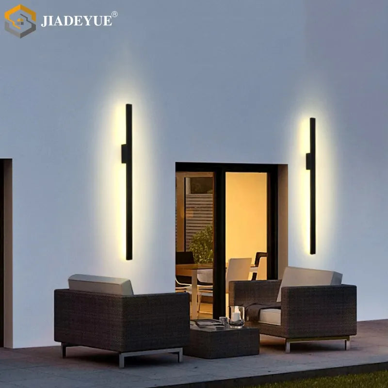 Afralia™ LED Long Wall Lamp for Modern Living Room, Dining, Corridor, Bedroom - Simple Decor