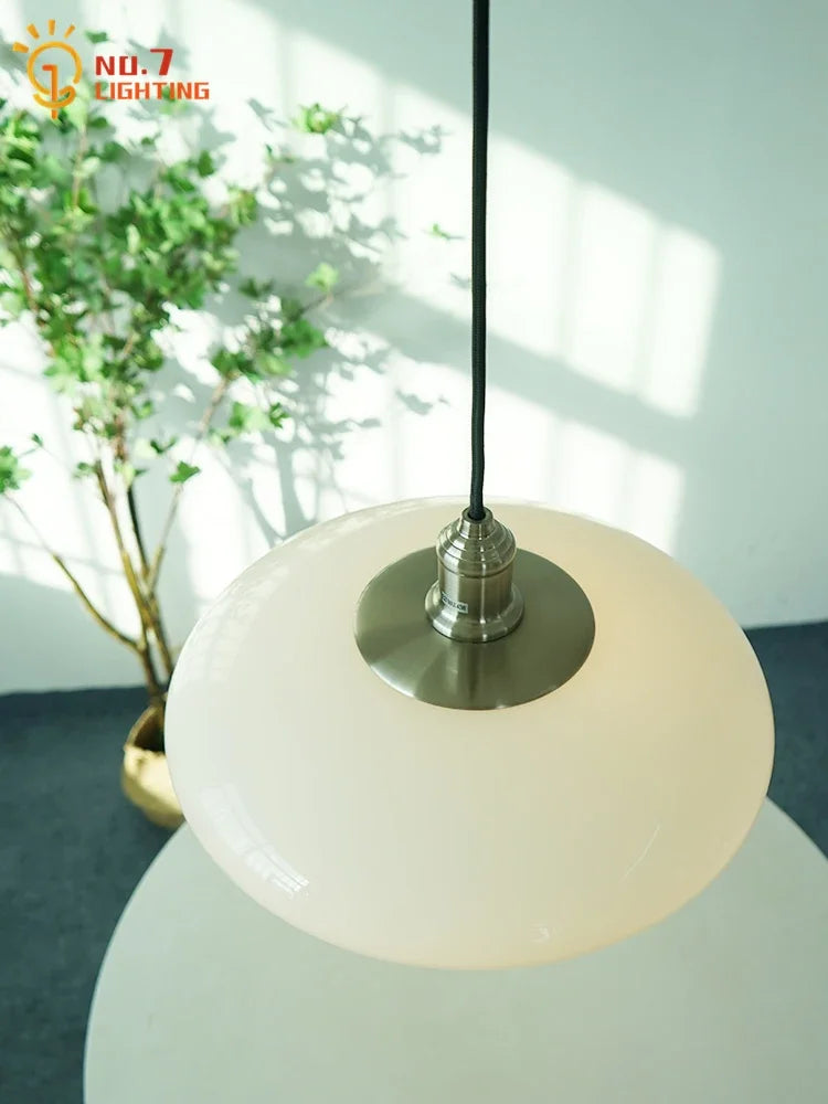 Afralia™ Glass Pendant Lights Chrome/Gold LED Indoor Lighting for Home Decor