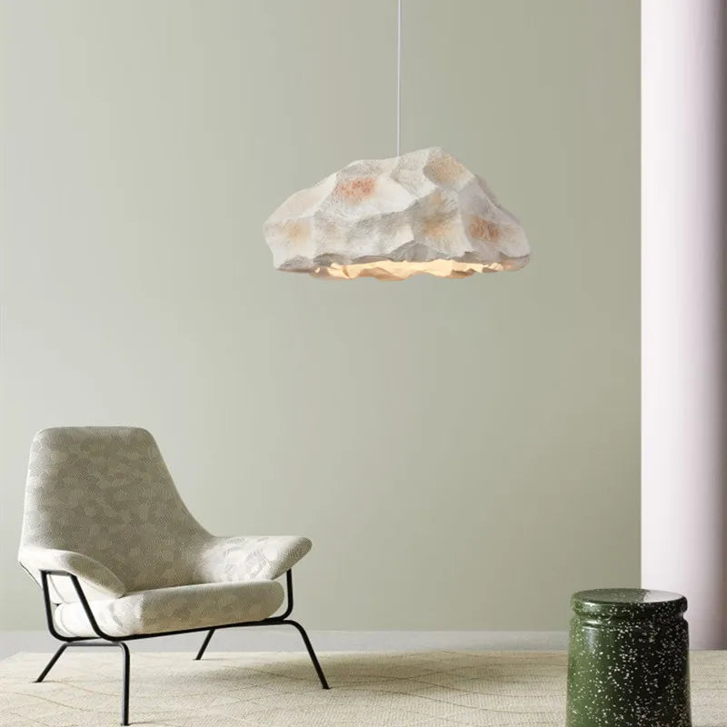 Afralia™ Wabi Sabi LED Pendant Lamp: Creative Home Restaurant Bar Lighting Fixture