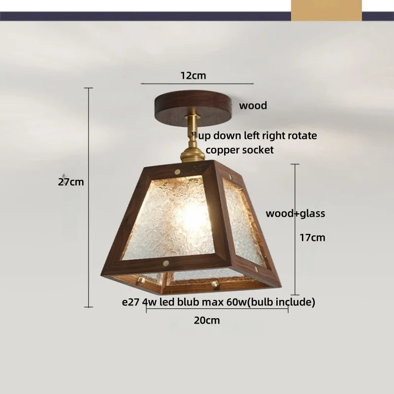 Afralia™ Wabi Sabi LED Ceiling Light - Modern Nordic Flush Mount Fixture for Living Room