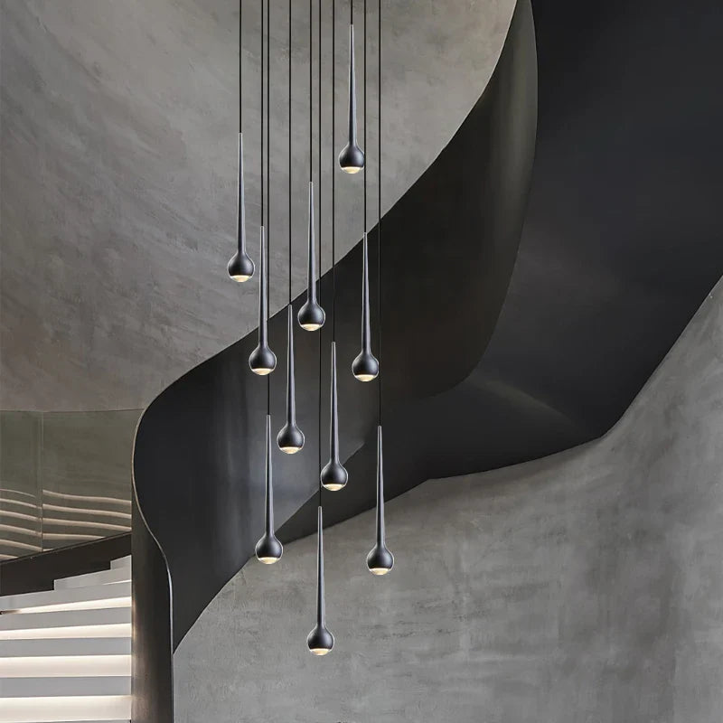 Afralia™ Nordic Chandelier for Dining Room and Living Room, Designer LED Ceiling Lamp