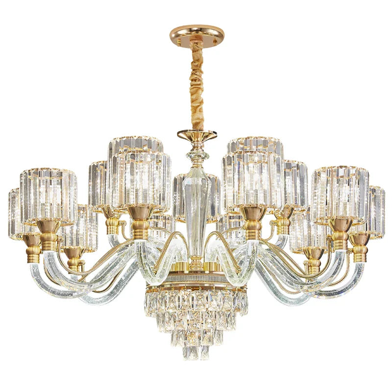 Afralia™ Crystal Chandelier: Luxury Nordic Home Lamps for Living Room, Bedroom, Dining & Study