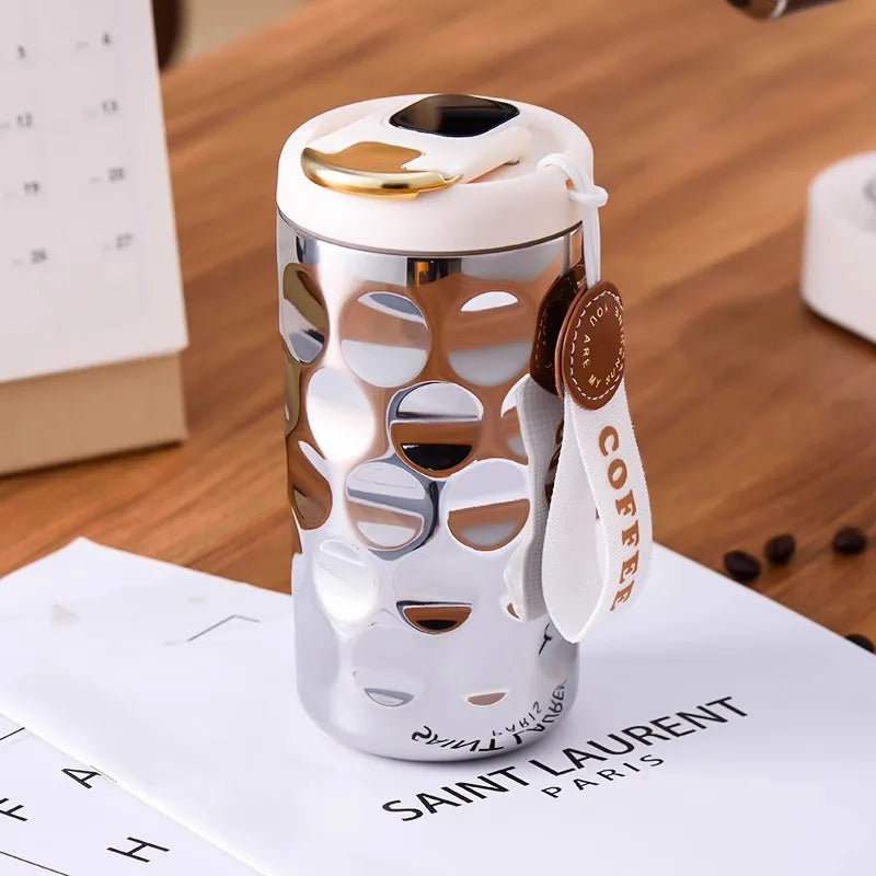 Afralia™ Smart Thermos Cup: One Key Temperature Display Vacuum Flask