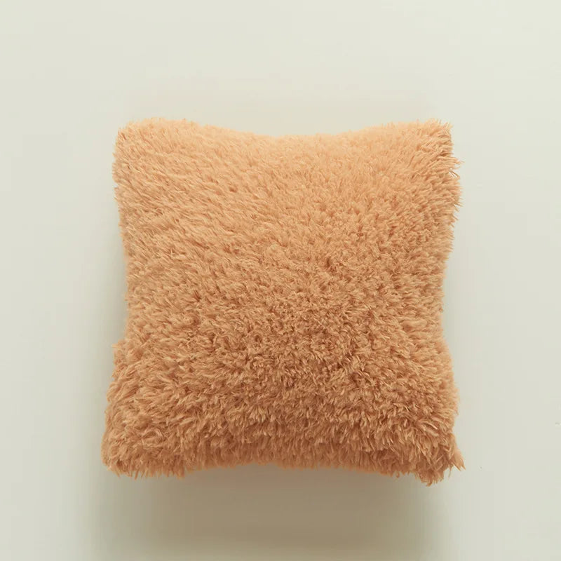 Afralia™ Sea Lion Velvet Body Pillow: Cozy Faux Fur Sofa Decor, 43x43cm Size