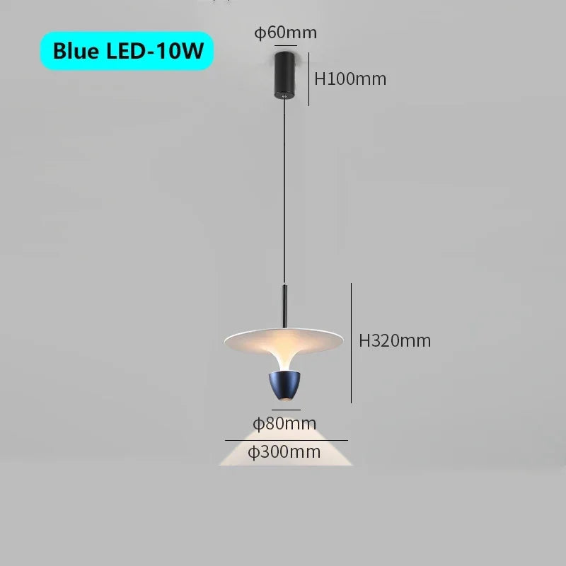 Afralia™ Nordic Art Saucer Suspension Lights for Modern Home Decor & Dining Room