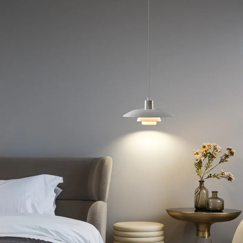 Afralia™ Nordic Saucer Pendant Light for Chic Decor in Restaurant, Coffee Shop & Clothing Store