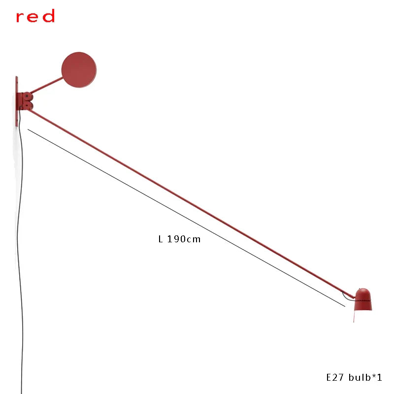 Afralia™ Modern Dimmable LED Wall Light for Living Room and Bedroom