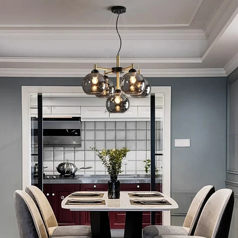 Modern LED Chandeliers for Living & Dining Room - Afralia™ Indoor Pendant Lighting