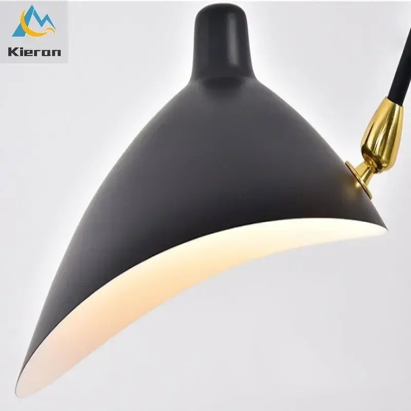 Afralia™ Nordic Iron Art LED Ceiling Lamp - Creative Designer Lighting for Home Decor