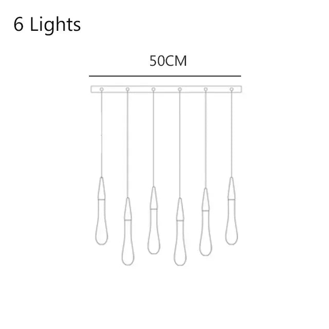 Afralia™ Crystal Drop Chandelier: Elegant Lighting for Home Decor, Living Room, Dining Room, Lobby