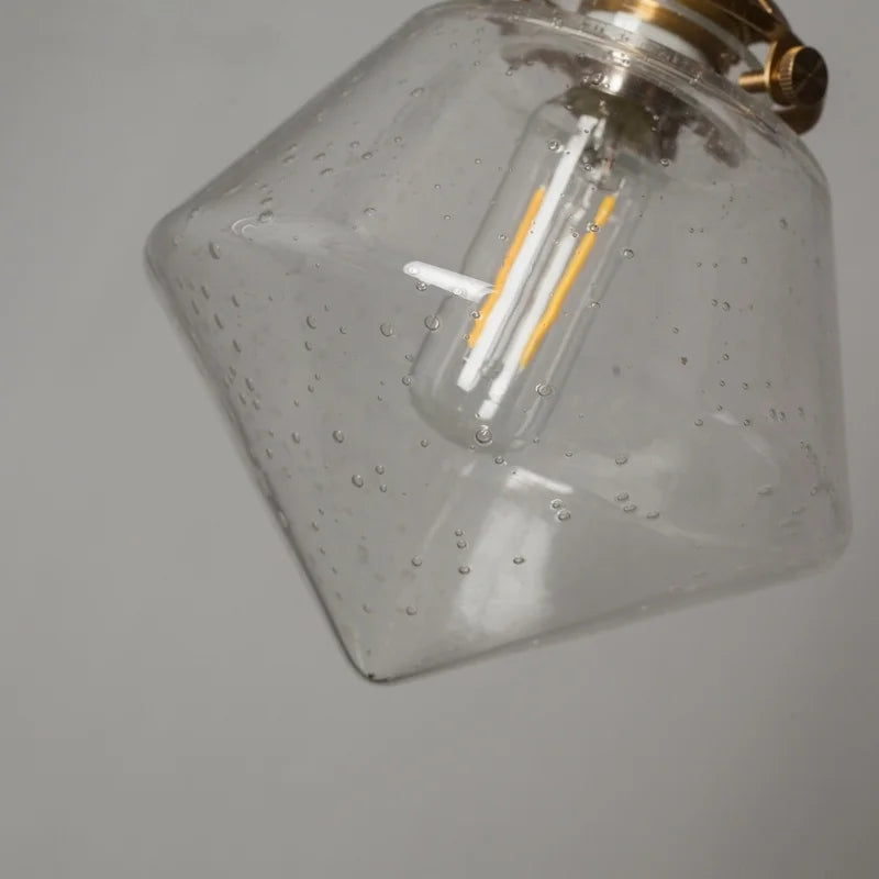 Afralia™ Bubble Glass LED Hanging Light Minimalism Pendant Lamps