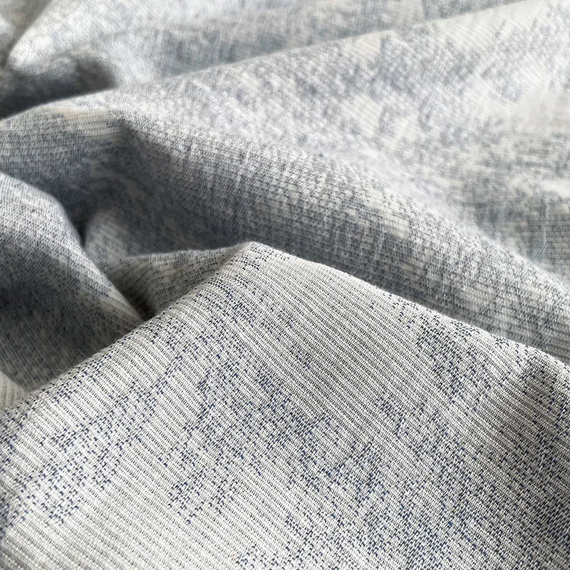 Afralia™ Luxury Cotton Flat Sheet Set Satin Jacquard Silky Bedding Single/Double Bed