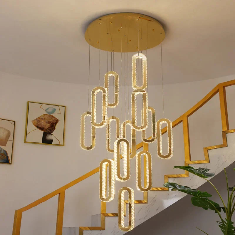 Afralia™ Crystal Chandeliers: Luxury LED Lighting for Home, Villa, Living Room, Hotel, and More