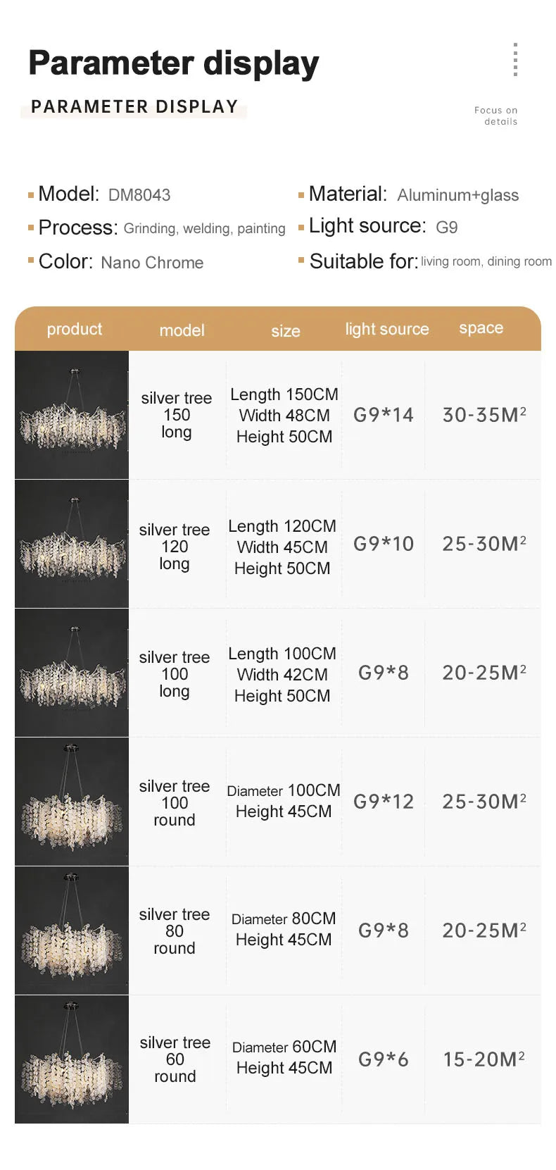 Afralia™ Luxury Crystal Branch Pendant Lamp for Dining Room, Hotel Lobby, and Living Room