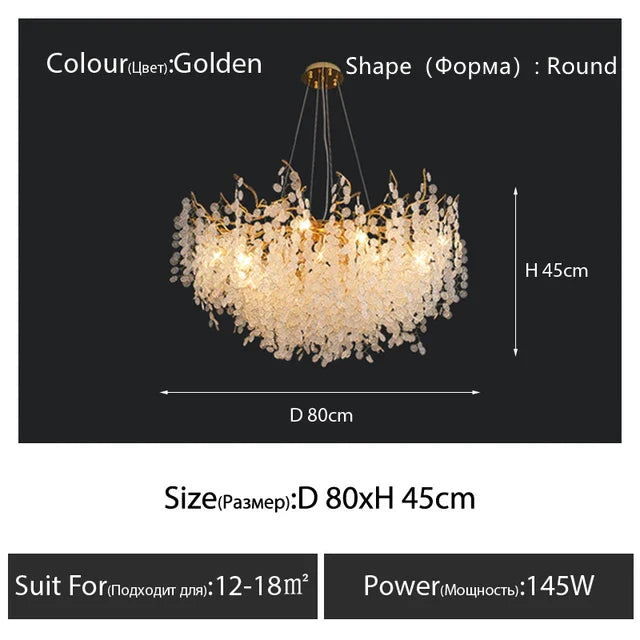 Afralia™ Crystal Pendant Chandelier: High-End Luxury LED Lighting for Home Decor