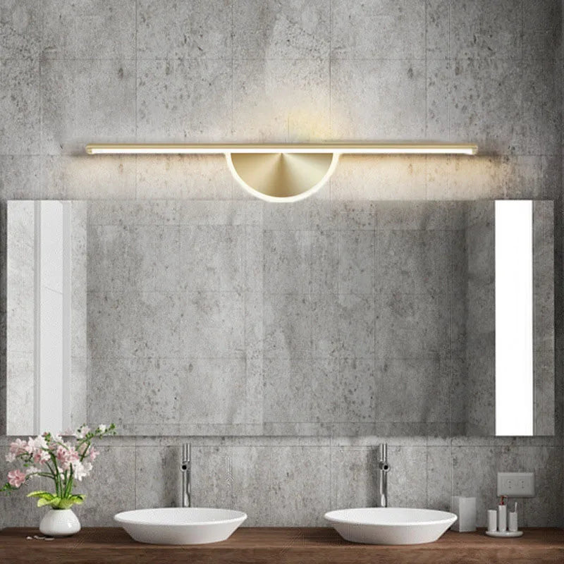 Afralia™ Nordic LED Long Wall Lamp for Bedroom Study Bathroom Mirror Lighting