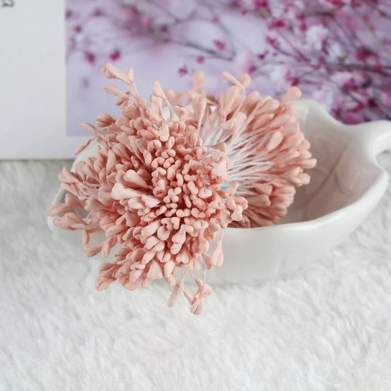 Afralia™ Matte Flower Core Stamen Beads for DIY Handmade Accessories