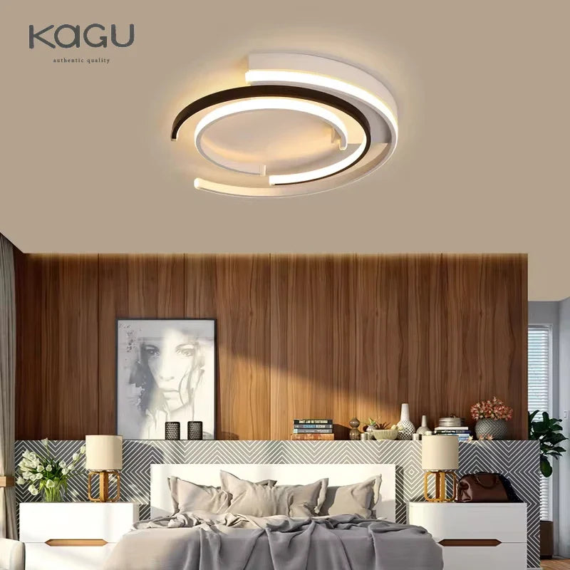 Afralia™ Modern LED Ceiling Light for Aisle, Living Room, Bedroom, Dining Room