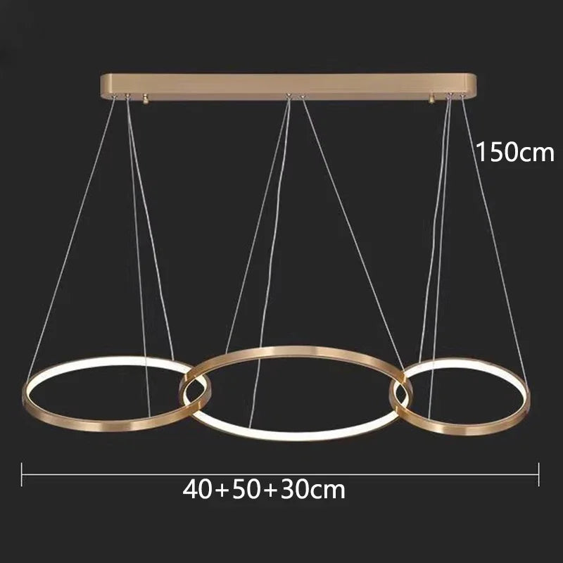 Afralia™ Modern LED Pendant Light Chandeliers for Living Room Dining Room Lighting