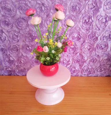 Afralia™ Wrought Iron Cake Stand Wedding Birthday Dessert Tray Afternoon Tea Display