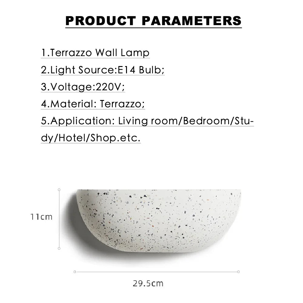 Afralia™ Modern Marble Desk Wall Lamp LED Spotlight Bedroom Sconces