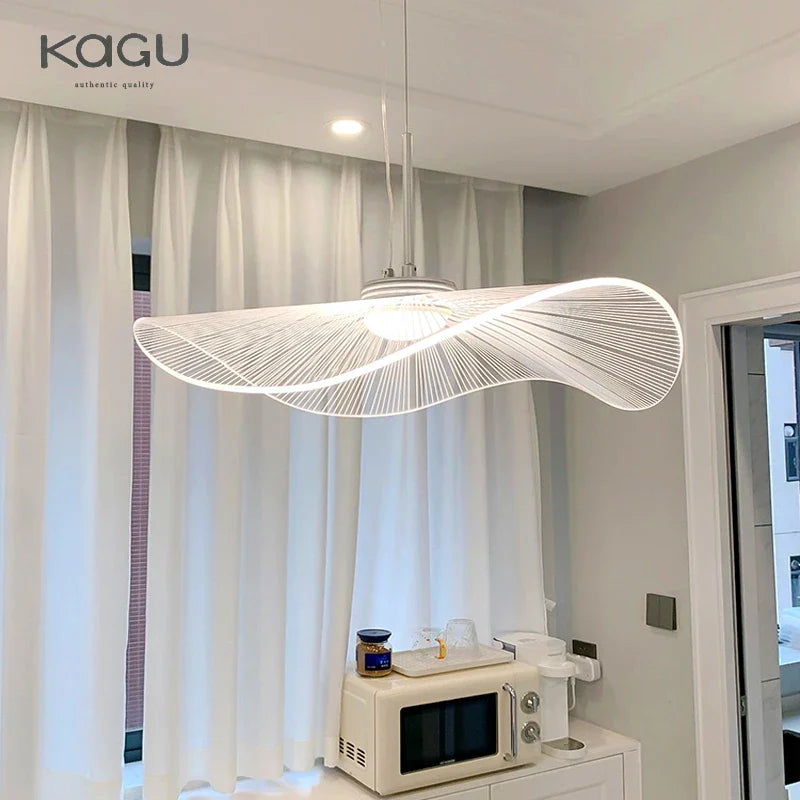 Afralia™ Lotus Leaf Hat Chandelier: Modern Fashion for Living Room & Bedroom